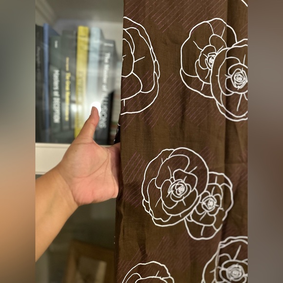 Sig Zane Chocolate Floral Midi Dress - Picture 7 of 7